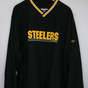 Pittsburgh Steelers Windbreaker Black XL